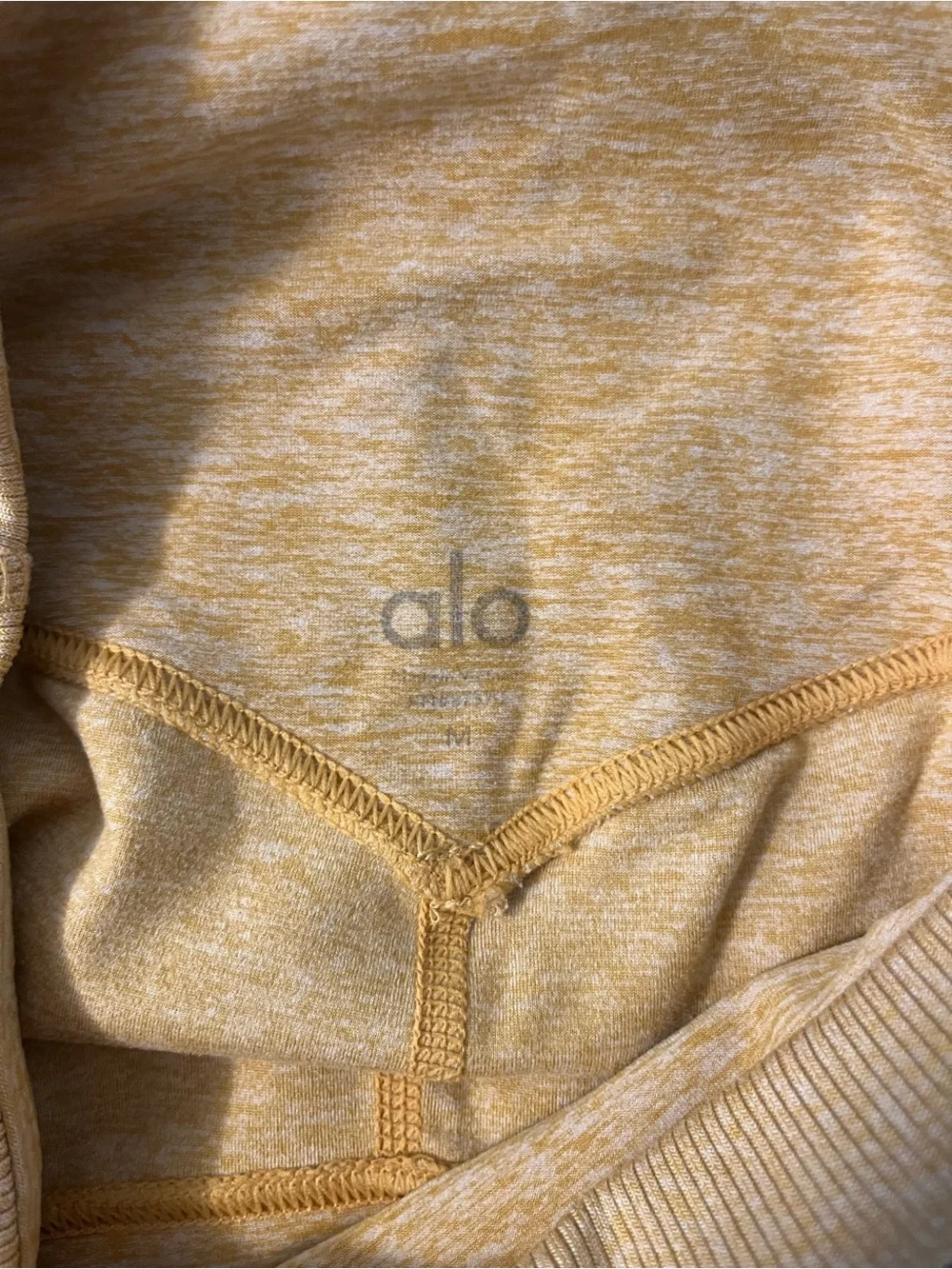 ALO Yoga Yellow Seamless Leggings